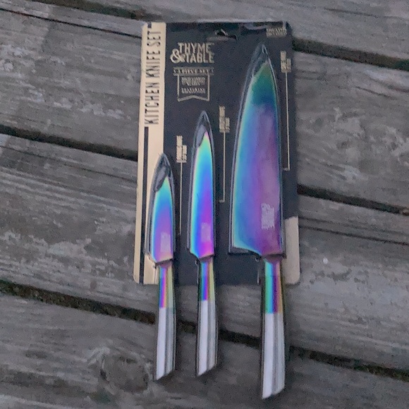 Thyme&Table Kitchen Thyme And Table 3pc Knife Set Poshmark